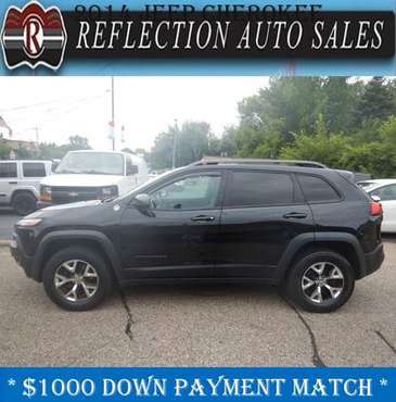 2014 Jeep Cherokee Trailhawk - Best Finance Deals! - cars & trucks -... for sale in Oakdale, WI
