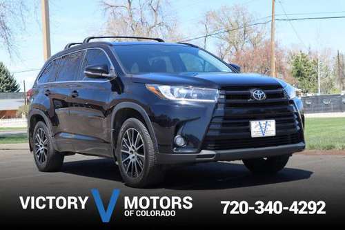 2017 Toyota Highlander AWD All Wheel Drive SE SUV for sale in Longmont, CO