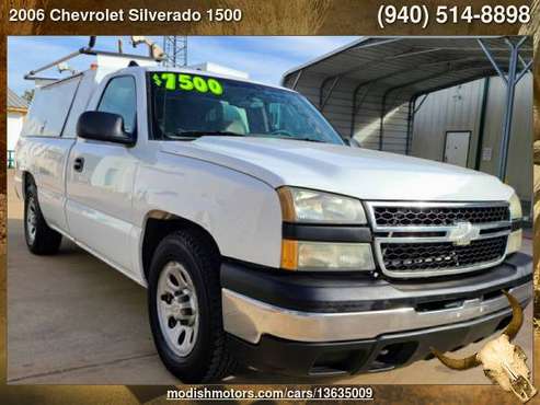 2006 Chevrolet Silverado 1500 Service Work Truck - 1 Owner - NICE! -... for sale in Denton, TX