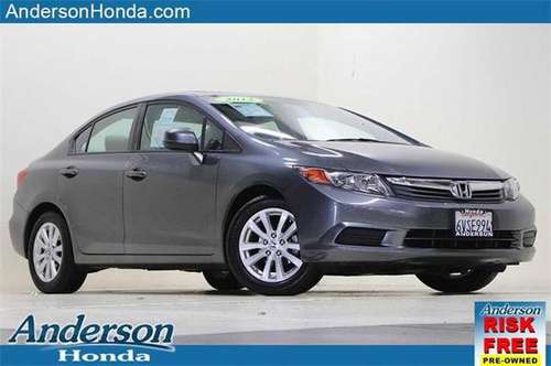 2012 Honda Civic LH424882A - cars & trucks - by dealer - vehicle... for sale in Palo Alto, CA