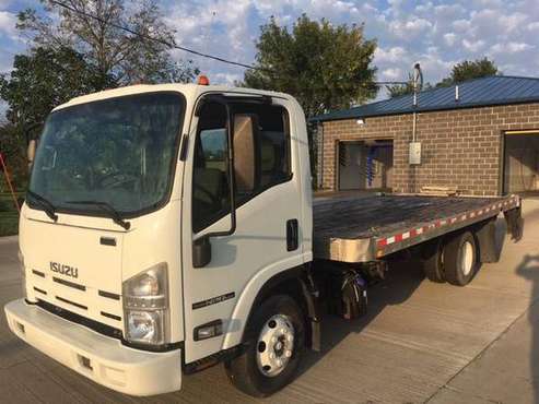 White 2015 Isuzu NPR HD Diesel Truck (65,000 Miles) for sale in Dallas Center, IA