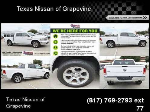 2015 Ram 1500 Laramie - cars & trucks - by dealer - vehicle... for sale in GRAPEVINE, TX