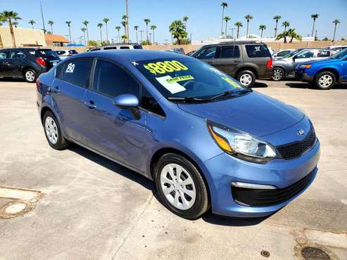 2016 Kia Rio LX 6A FREE CARFAX ON EVERY VEHICLE - cars & trucks - by... for sale in Glendale, AZ