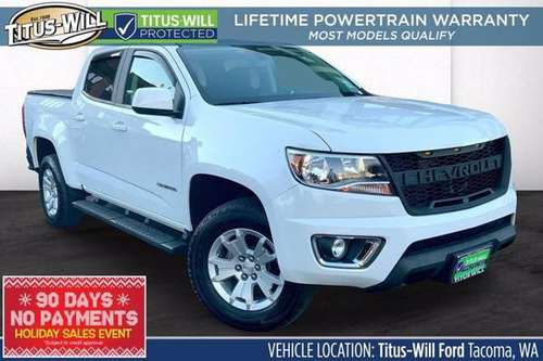 2018 Chevrolet Colorado Chevy Truck 2WD LT Crew Cab - cars & trucks... for sale in Tacoma, WA