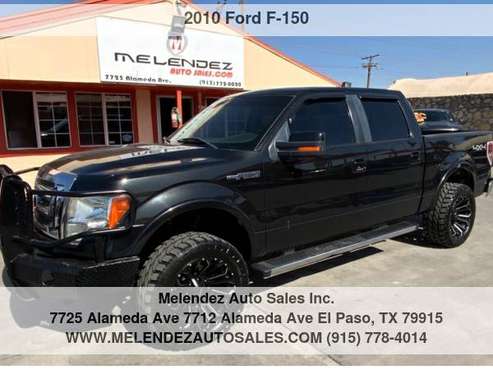 2010 Ford F-150 4WD SuperCrew 145 XL - cars & trucks - by dealer -... for sale in El Paso, TX
