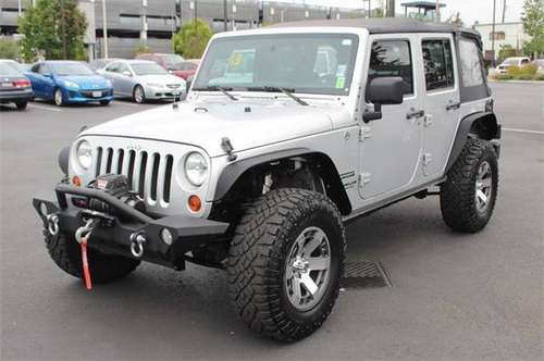 2012 Jeep Wrangler 4x4 4WD Unlimited Sport SUV for sale in Lakewood, WA