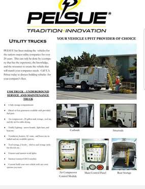 2007 Ford f450 Pelsue Underground Service Maintenance Truck - cars & for sale in HOUSTON, NM