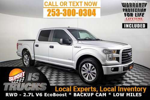 2017 Ford F-150 F150 Truck XL SuperCrew RWD 2WD PICKUP TRUCK - cars... for sale in Sumner, WA