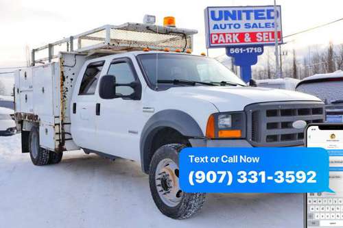 2005 Ford F-550 Super Duty 4X4 4dr Crew Cab 176.2 200.2 in. WB /... for sale in Anchorage, AK