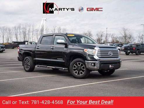 2015 Toyota Tundra 4WD Truck LTD Monthly Payment of for sale in Kingston, MA