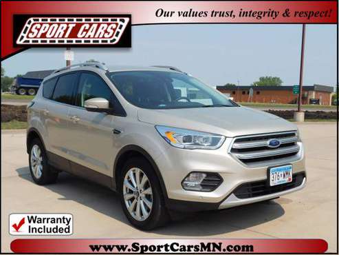 2017 Ford Escape Titanium - cars & trucks - by dealer - vehicle... for sale in Norwood, MN