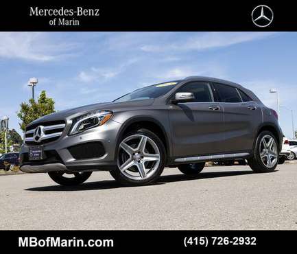 2015 Mercedes-Benz GLA250 4MATIC - 4T4119 - Certified 25k miles Loaded for sale in San Rafael, CA