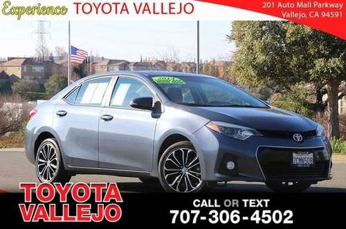 2014 Toyota Corolla S Plus - - by dealer - vehicle for sale in Vallejo, CA