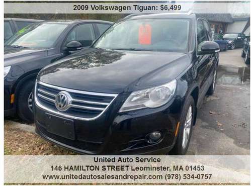 2011 Volkswagen Tiguan SEL 4Motion AWD 4dr SUV HAS ONLY 128K MILES -... for sale in leominster, MA