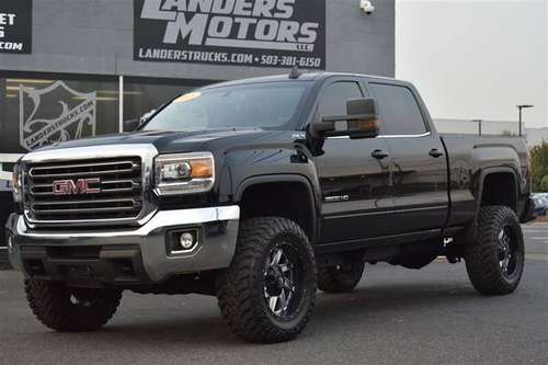 2018 GMC SIERRA SLE 3500 CREW CAB 4X4 Z71 OFF ROAD LIFTED 32K MILES... for sale in Gresham, OR