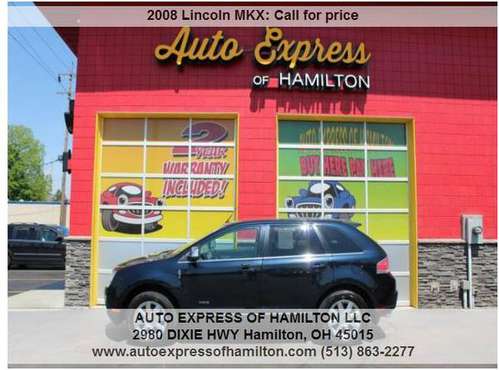 2008 Lincoln MKX 899 Down TAX BUY HERE PAY HERE for sale in Hamilton, OH