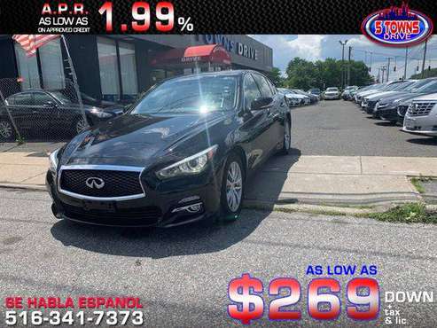 2015 INFINITI Q50 Premium **Guaranteed Credit Approval** for sale in Inwood, NY