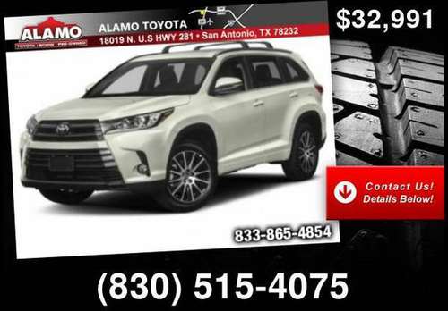 2019 Toyota Highlander SE - cars & trucks - by dealer - vehicle... for sale in San Antonio, TX