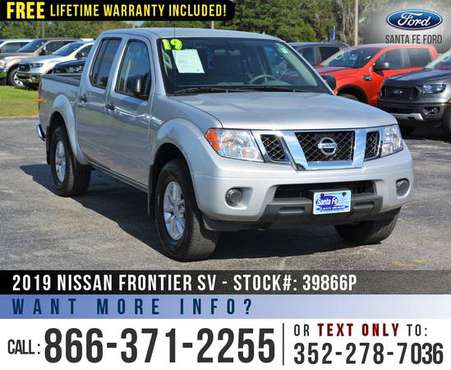 2019 Nissan Frontier *** Cruise, Bedliner, Bluetooth, Touchscreen *** for sale in Alachua, AL