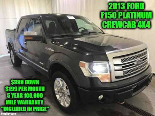 !!*2013 FORD F150 LARIAT PLATINUM CREWCAB 4X4 PICKUP*!! - cars &... for sale in Rowley, MA