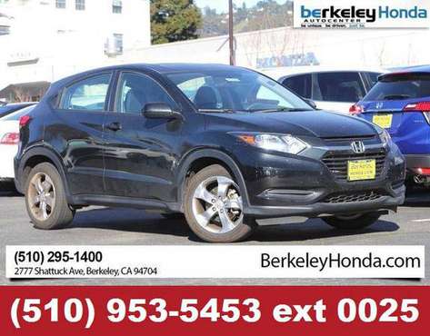 2018 Honda HR-V SUV LX - Honda BLACK - - by dealer for sale in Berkeley, CA