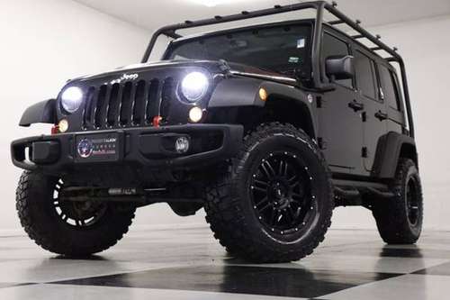 *ROCK RAILS-LIFTED* 2015 Jeep Wrangler Unlimited Rubicon Hard Rock... for sale in clinton, OK