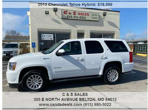 2013 Chevrolet Tahoe Hybrid Base 4x4 4dr SUV, - - by for sale in Kansas City, MO