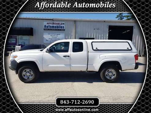 2016 Toyota Tacoma SR5 Access Cab I4 6AT 2WD - cars & trucks - by... for sale in Myrtle Beach, SC