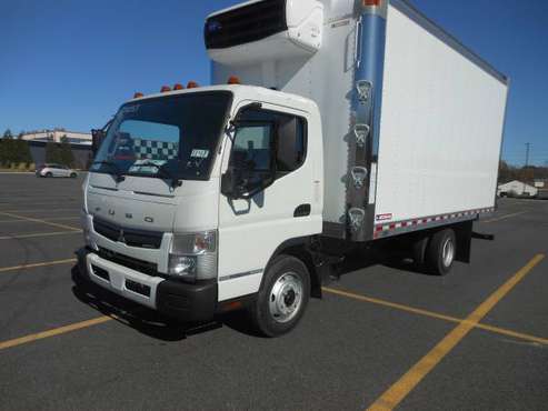 2020 Mitsubishi Fuso FE-160G 16 reefer truck - - by for sale in Lincoln, RI