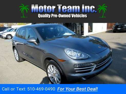 2014 Porsche Cayenne AWD 4dr Platinum Edition Gray GOOD OR BAD... for sale in Hayward, CA