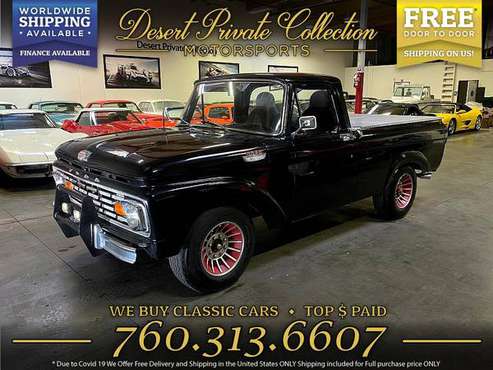 This 1963 Ford F100 Short bet Custom Cab - Big Block Pickup is THOUS... for sale in Palm Desert , CA