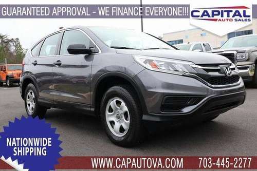 2016 Honda CR-V LX - cars & trucks - by dealer - vehicle automotive... for sale in CHANTILLY, District Of Columbia