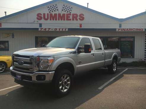 2016 FORD F350 CREW CAB LONG BED 4WD 6.7 DIESEL - cars & trucks - by... for sale in Eugene, WA