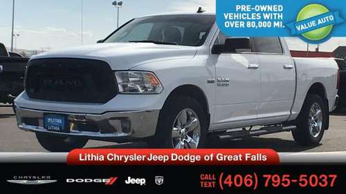 2017 Ram 1500 Big Horn 4x4 Crew Cab 57 Box - - by for sale in Great Falls, MT
