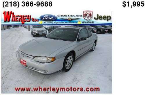 2003 Chevrolet Monte Carlo LS for sale in International Falls, ON