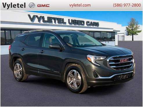 2018 GMC Terrain SUV AWD 4dr SLT - GMC Graphite Gray Metallic - cars... for sale in Sterling Heights, MI
