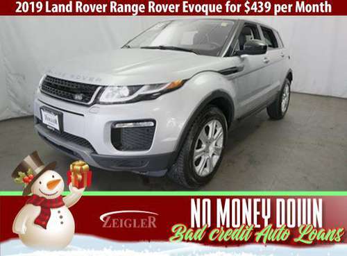 $439/mo 2019 Land Rover Range Rover Evoque Bad Credit & No Money... for sale in Cicero, IL