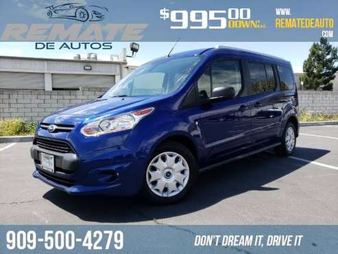2016 Ford Transit Connect Wagon XLT GUARANTEED FINANCING!* for sale in Fontana, CA