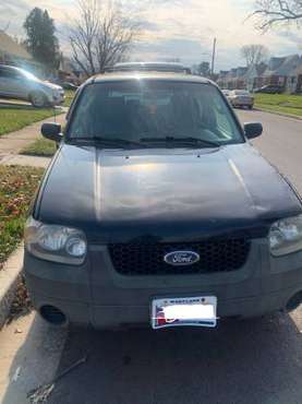 2006 Ford escape xls - cars & trucks - by owner - vehicle automotive... for sale in Gwynn Oak, MD