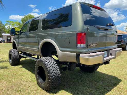 2001 Ford Excursion 7 3 DIESEL 4x4 LIFTED RUST FREE TRUCK! COLD A/C for sale in Punta Gorda, FL