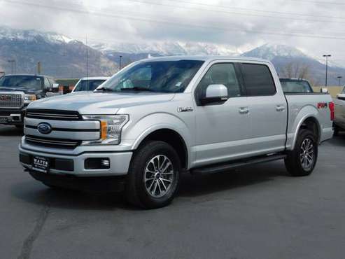 2018 Ford F-150 LARIAT FX4 Ingot Silver Metall for sale in American Fork, NV