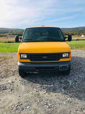 nice 2007 ford e-250 3/4 ton work van -low miles for sale in Ticonderoga, VT