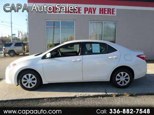 2014 Toyota Corolla ECO CVT BUY HERE PAY HERE - cars & trucks - by... for sale in High Point, NC
