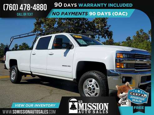 2016 Chevrolet Silverado 2500HD LT FOR ONLY $498/mo! - cars & trucks... for sale in Vista, CA