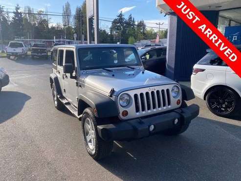 2012 Jeep Wrangler Unlimited 4x4 4WD SUV Sport Convertible - cars & for sale in Lynnwood, WA