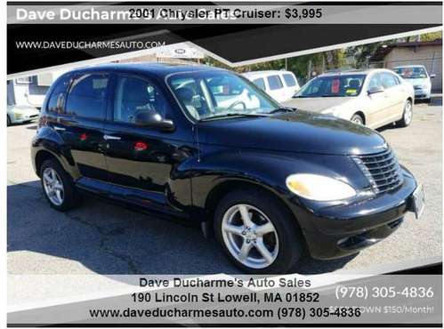 2001 Chrysler PT Cruiser w/44k miles *$500 Down $38/Week* for sale in Lowell, MA