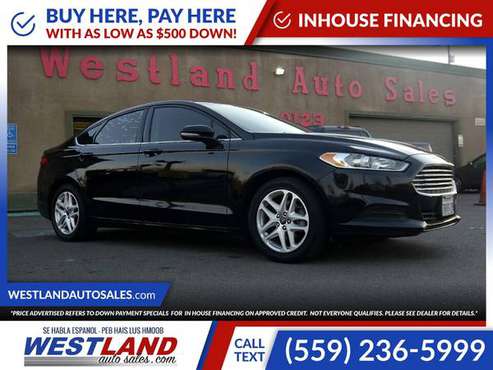 2016 Ford Fusion SESedan PRICED TO SELL! - - by dealer for sale in Fresno, CA