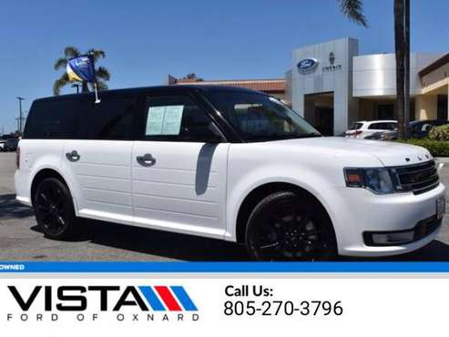 2018 Ford Flex SEL hatchback OXFORD WHITE - - by for sale in Oxnard, CA