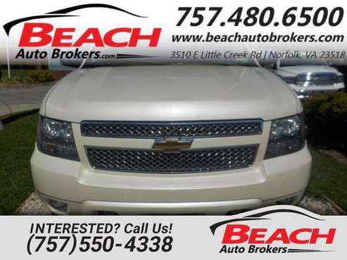 2011 Chevrolet Tahoe LTZ 4X4, WARRANTY, LEATHER, SUNROOF, NAV, DVD PLA for sale in Norfolk, VA