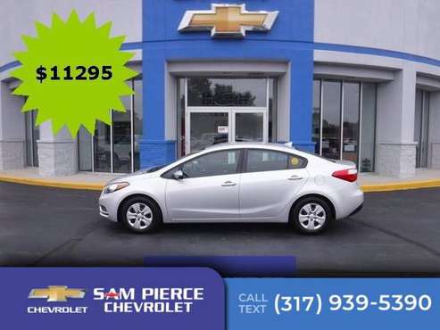 2016 Kia Forte LX - cars & trucks - by dealer - vehicle automotive... for sale in Daleville, IN